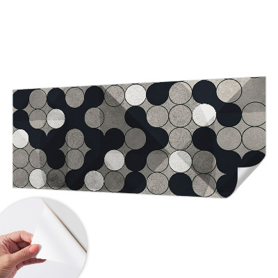 Savaime lipnus fototapetas Geometriniai apskritimai