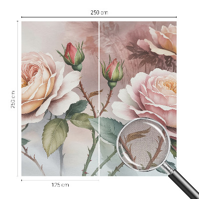 Fototapetas vaiko kambariui Pastellroser