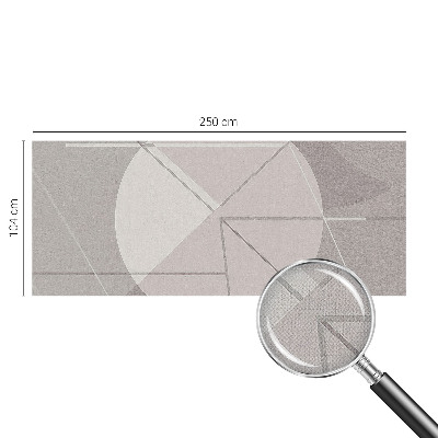 3D fototapetas sienoms su abstrakčia geometrine kompozicija