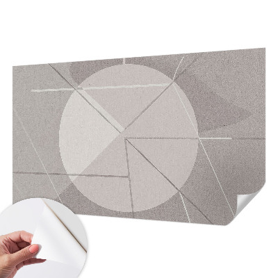 3D fototapetas sienoms su abstrakčia geometrine kompozicija