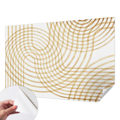 3D fototapetas su geometriniais elementais