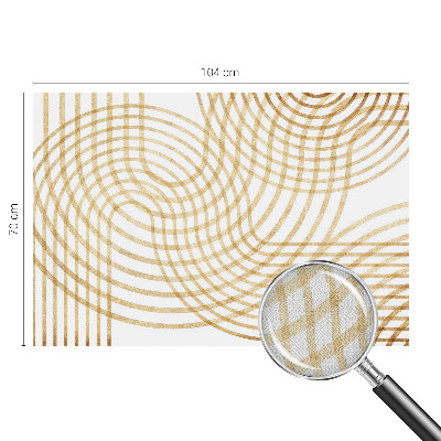3D fototapetas su geometriniais elementais