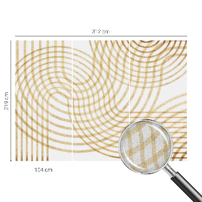 3D fototapetas Geometriniai elementai