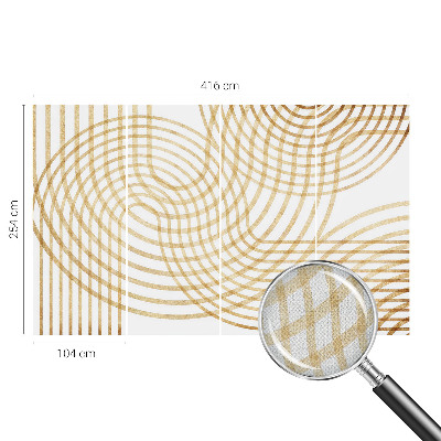 3D fototapetas Geometriniai elementai