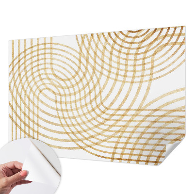 3D fototapetas su geometriniais elementais
