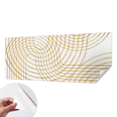 3D fototapetas su geometriniais elementais