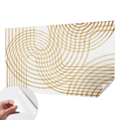 3D fototapetas su geometriniais elementais