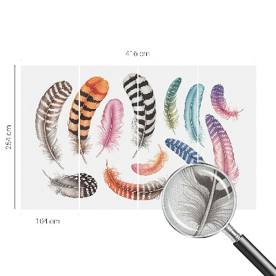 3D fototapetas sienoms Pastelfarvedės fjeras