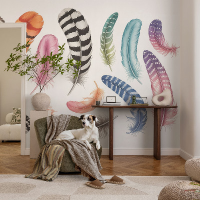 3D fototapetas sienoms Pastelfarvedės fjeras