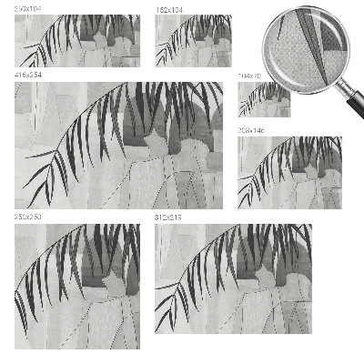 Fototapetas vaikams Abstraktus palmių