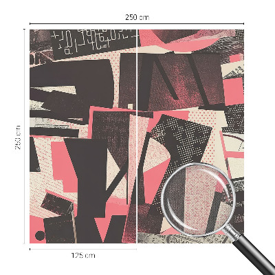 Fototapetai Geometrinis koliažas