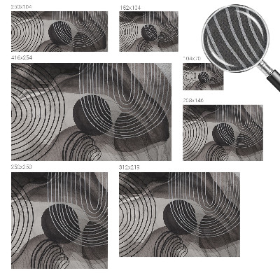 3D fototapetas su „Harmoni“ raštu buvusiam interjerui