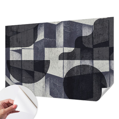 3D fototapetas sienoms su geometrine simetrija