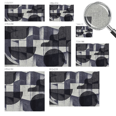 3D fototapetas sienoms Geometrinė simetrija