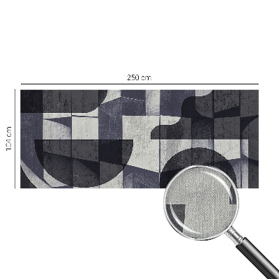 3D fototapetas sienoms su geometrine simetrija
