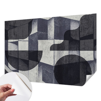 3D fototapetas sienoms su geometrine simetrija