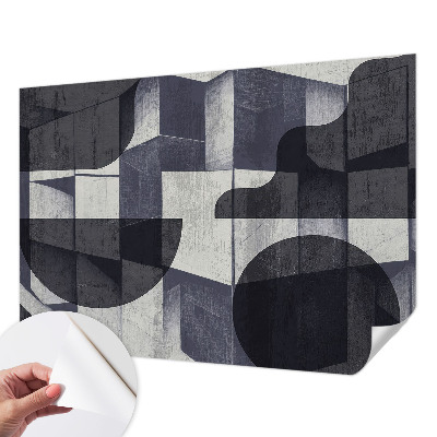 3D fototapetas sienoms su geometrine simetrija