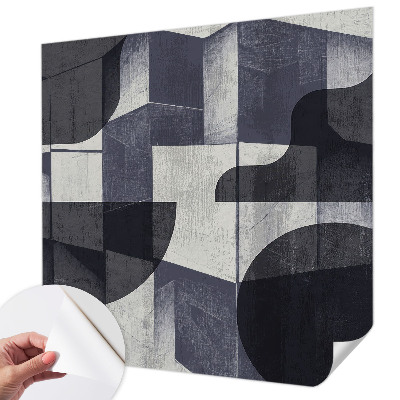 3D fototapetas sienoms su geometrine simetrija