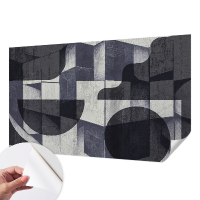 3D fototapetas sienoms su geometrine simetrija