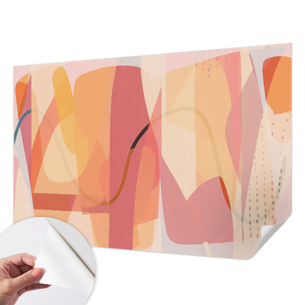 3D fototapetas sienoms Spalvinga abstrakcija