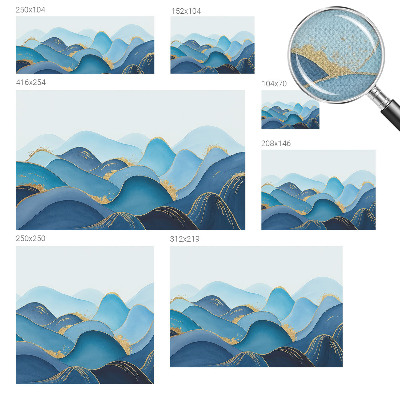 Tapetai Bolgendės kraštovaizdis