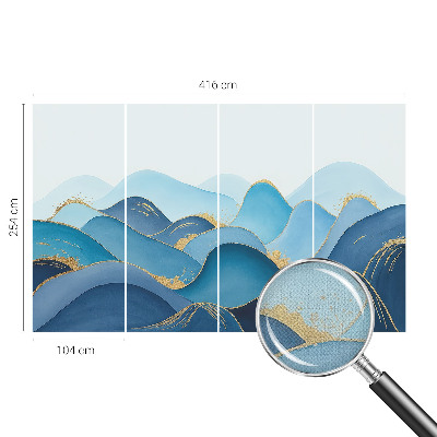 Tapetai Bolgendės kraštovaizdis