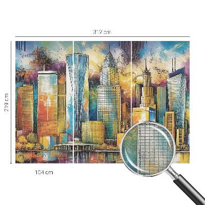 3D fototapetas Panorama