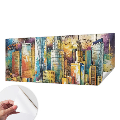 3D fototapetas su panorama
