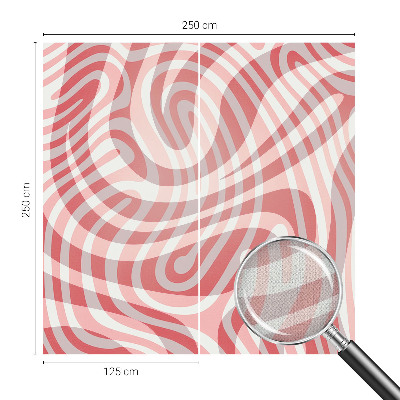 Savaime lipnus fototapetas Bølgede linjer