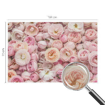 Savaime lipnus fototapetas su gėlių motyvu „Smukke Bloomster“