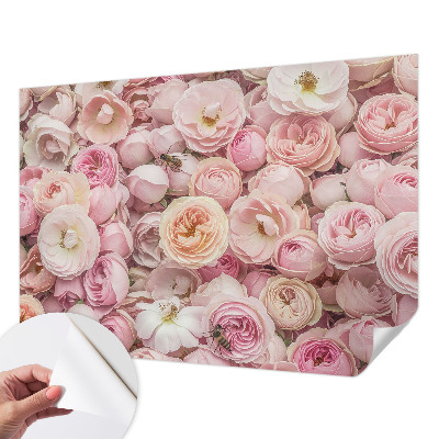 Savaime lipnus fototapetas su gėlių motyvu „Smukke Bloomster“