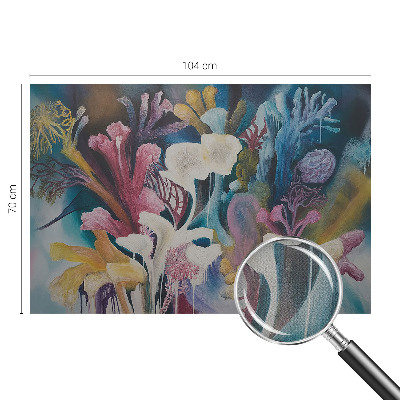 3D fototapetas su gėlių sprogimu