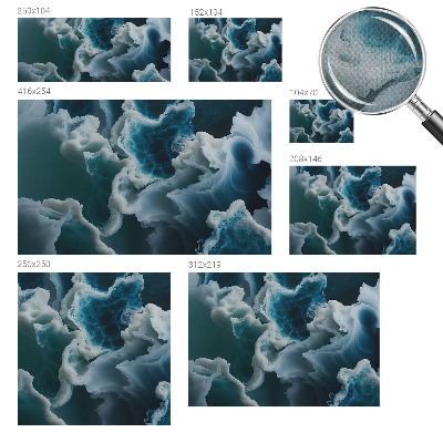 Savaime lipnus fototapetas Havbølger