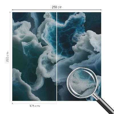 Savaime lipnus fototapetas Havbølger