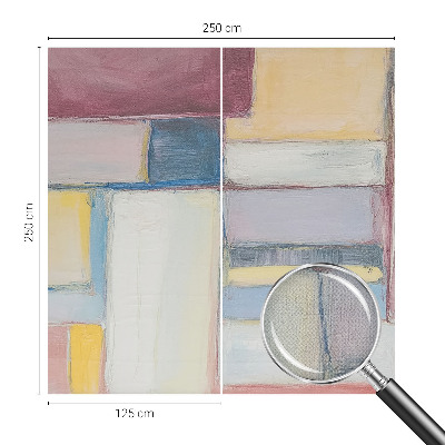 3D fototapetas sienoms su geometriniu raštu