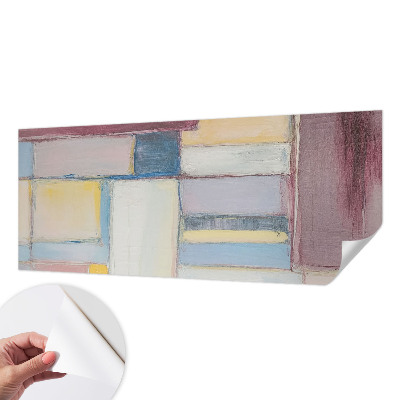 3D fototapetas sienoms su geometriniu raštu