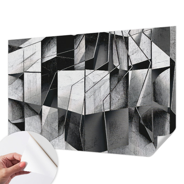 Fototapetas vaikams su geometrine abstrakcija