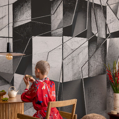 Fototapetas vaikams su geometrine abstrakcija
