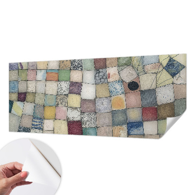Savaime lipnus fototapetas Spalvinga mozaika