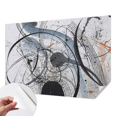 3D fototapetas sienoms Ekspresyvi abstrakcija