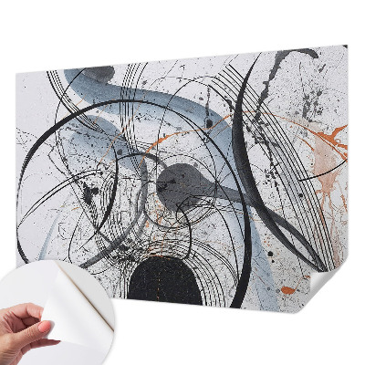 3D fototapetas sienoms Ekspresyvi abstrakcija