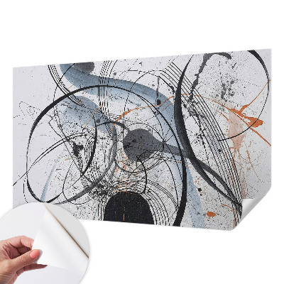 3D fototapetas sienoms Ekspresyvi abstrakcija