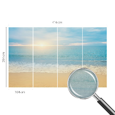 3D fototapetas su saulėlydžio motyvu