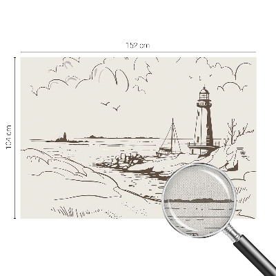 Savaime lipnus fototapetas Kystlandskab