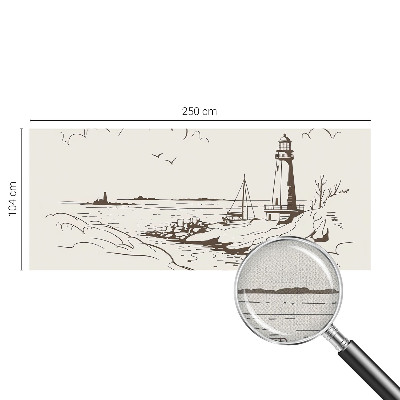 Savaime lipnus fototapetas Kystlandskab