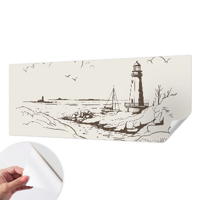 Savaime lipnus fototapetas Kystlandskab