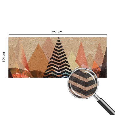 3D fototapetas su abstrakčiu peizažu