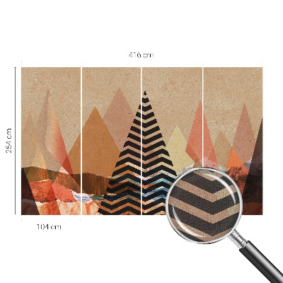 3D fototapetas Abstraktus peizažas