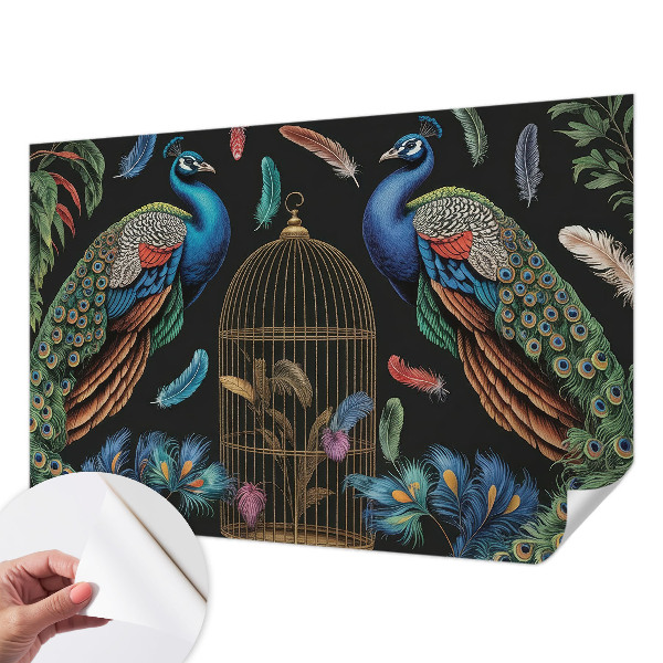 Fototapetas vaiko kambariui Egzotinės pūkelės