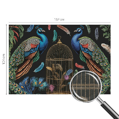 Fototapetas vaiko kambariui Egzotinės pūkelės